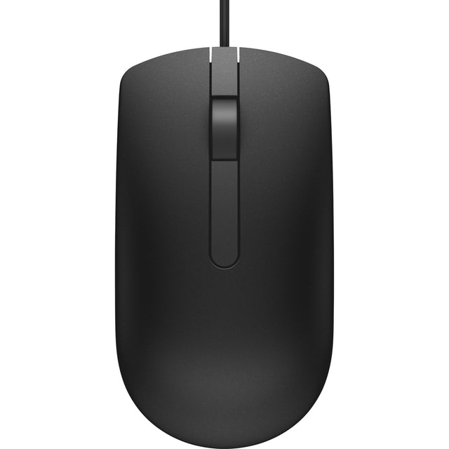 Dell MS116 Mouse - USB - Optical - 2 Button(s) - Black