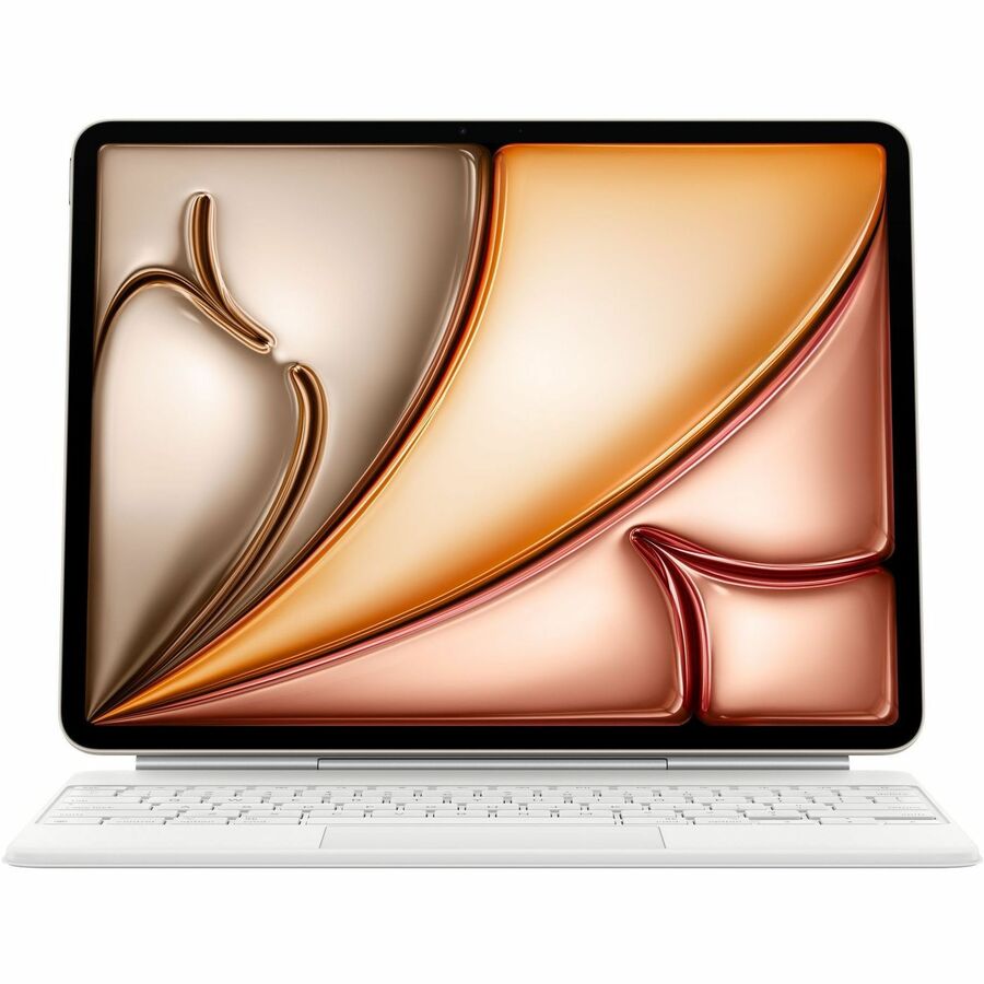 Apple Magic Keyboard/Cover Case for 33 cm (13") Apple iPad Air 13 (2024), iPad Air 13 (2025) Tablet - Russian Keyboard - White