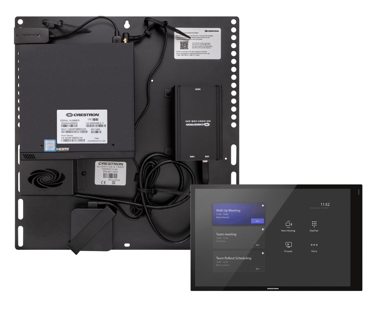 Crestron UC-C100-T-WM video conferencing system Ethernet LAN Video conferencing service management system