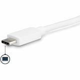 StarTech.com USB C Multiport Adapter to DVI-D (Digital) Video - 60W PD Passthrough/GbE/USB-A - Portable USB Type-C/Thunderbolt 3 Mini Dock