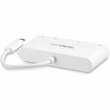 StarTech.com USB C Multiport Adapter to DVI-D (Digital) Video - 60W PD Passthrough/GbE/USB-A - Portable USB Type-C/Thunderbolt 3 Mini Dock