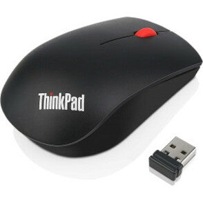 Lenovo Essential Mouse - Radio Frequency - USB - Optical - Black