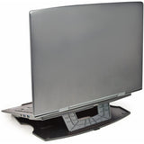 StarTech.com Portable Laptop Stand - Laptop Desk Stand - Adjustable Laptop Stand - Ergonomic Laptop Table Stand - Laptop Riser Stand