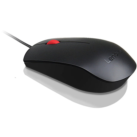 Lenovo Essential Mouse - USB - Optical - 3 Button(s) - Black - 50 / Box