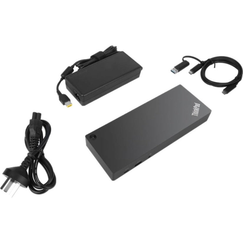 Lenovo ThinkPad USB Type C Docking Station for Notebook, Tablet, Monitor
