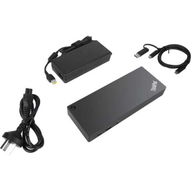 Lenovo ThinkPad USB Type C Docking Station for Notebook, Tablet, Monitor