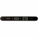 StarTech.com USB C Multiport Adapter - USB Type-C Mini Dock with HDMI 4K or VGA Video - 100W PD Passthrough, 3x USB 3.0, GbE, SD & MicroSD