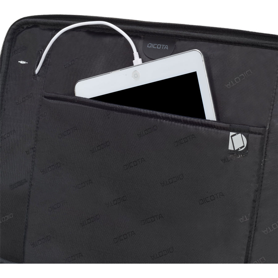 Dicota Eco Multi Plus SELECT Carrying Case for 39.6 cm (15.6") Notebook - Black
