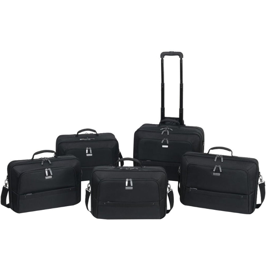 Dicota Eco Multi Plus SELECT Carrying Case for 39.6 cm (15.6") Notebook - Black