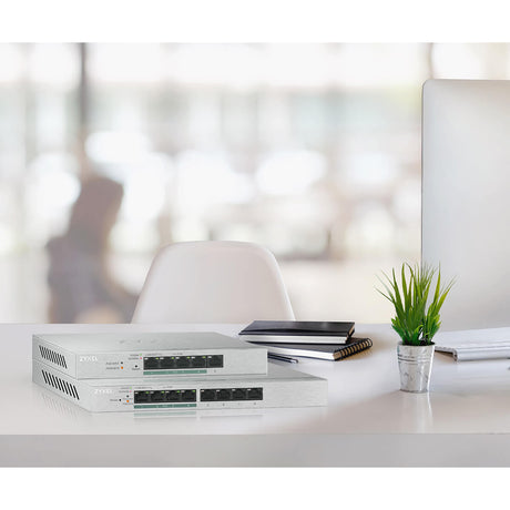 ZYXEL GS1200 GS1200-8HP v2 8 Ports Manageable Ethernet Switch - Gigabit Ethernet
