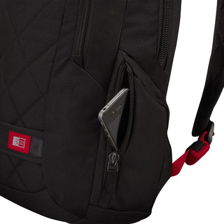Case Logic DLBP-114-BLACK Carrying Case (Backpack) for 38.1 cm (15") Apple Notebook, MacBook - Black