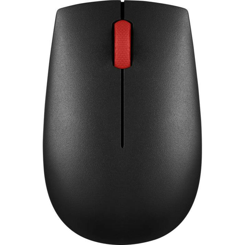 Lenovo Essential Mouse - Radio Frequency - USB - Optical - 3 Button(s) - Black