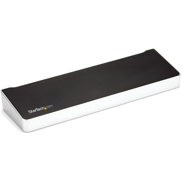 StarTech.com 4K USB-C Dock, Triple UHD 4K Monitor Docking Station, Mac & Windows, HDMI & DisplayPort, 100W PD, 5x USB 5Gbps Hub, TAA