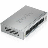 ZYXEL GS1005HP 5 Ports Ethernet Switch - Gigabit Ethernet - 1000Base-T - Silver