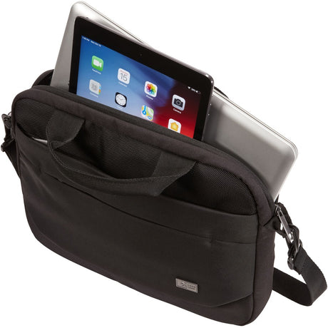 Case Logic Advantage ADVA-111 BLACK Carrying Case (Attach&eacute;) for 25.4 cm (10") to 30.5 cm (12") Notebook - Black