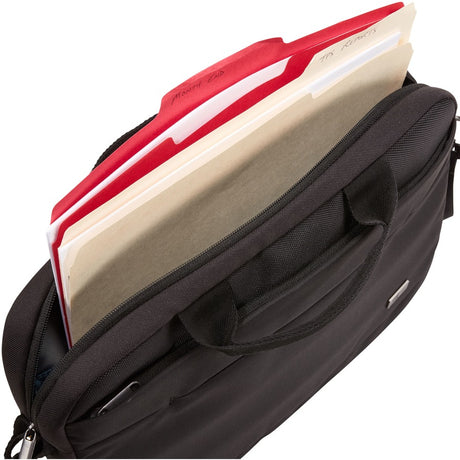 Case Logic Advantage ADVA-114 BLACK Carrying Case (Attach&eacute;) for 25.4 cm (10") to 35.8 cm (14.1") Notebook - Black