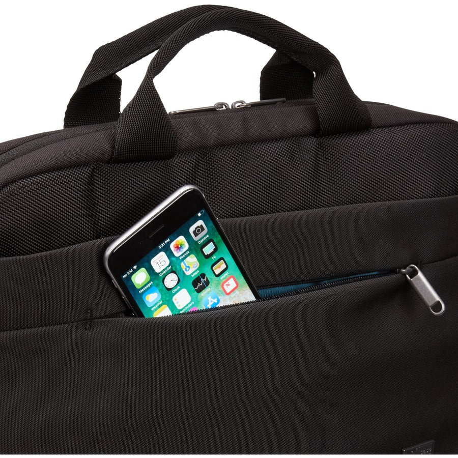 Case Logic Advantage ADVA-114 BLACK Carrying Case (Attach&eacute;) for 25.4 cm (10") to 35.8 cm (14.1") Notebook - Black