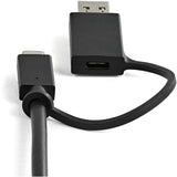 StarTech.com Universal Laptop Docking Station, Hybrid USB-C & USB-A Dock, Dual 4K DP & HDMI, 100W PD, Mac / Windows / Chrome OS, GbE