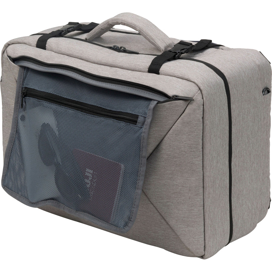 Dicota Dual Plus EDGE Carrying Case (Backpack) for 39.6 cm (15.6") Apple Notebook, MacBook, Ultrabook - Grey