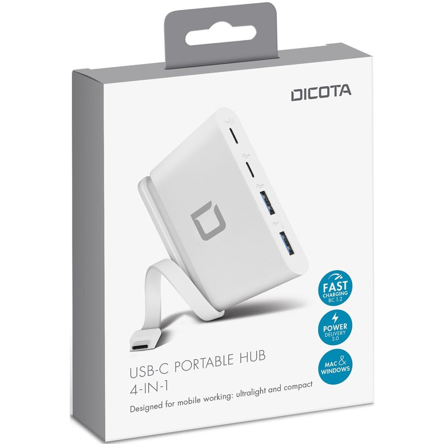 Dicota USB Type C Docking Station for Notebook - 100 W