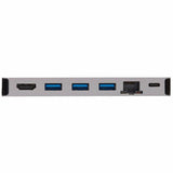 Tripp Lite series U442-DOCK5D-GY USB Type C Docking Station for Smartphone, Notebook, Tablet - 100 W