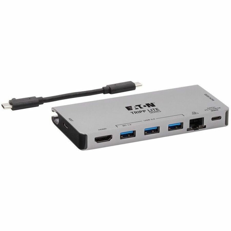 Tripp Lite series U442-DOCK5D-GY USB Type C Docking Station for Smartphone, Notebook, Tablet - 100 W