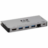 Tripp Lite series U442-DOCK5D-GY USB Type C Docking Station for Smartphone, Notebook, Tablet - 100 W