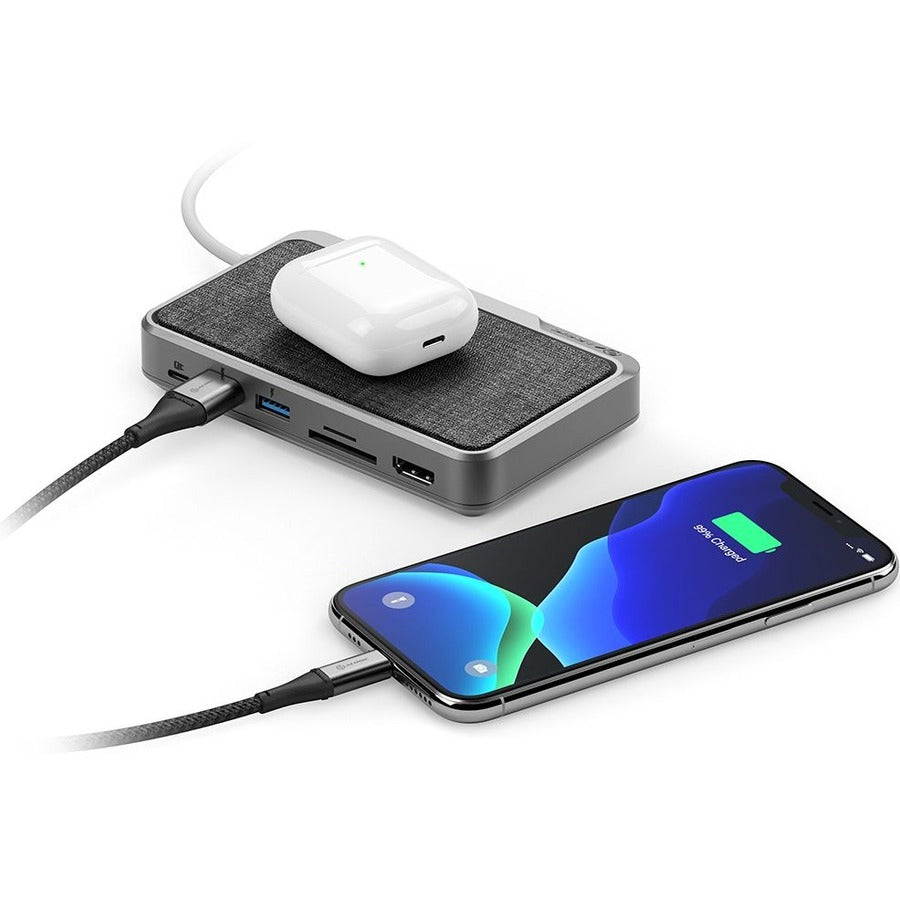 Alogic Dock Wave USB Type C Docking Station for Smartphone, Notebook - 60 W