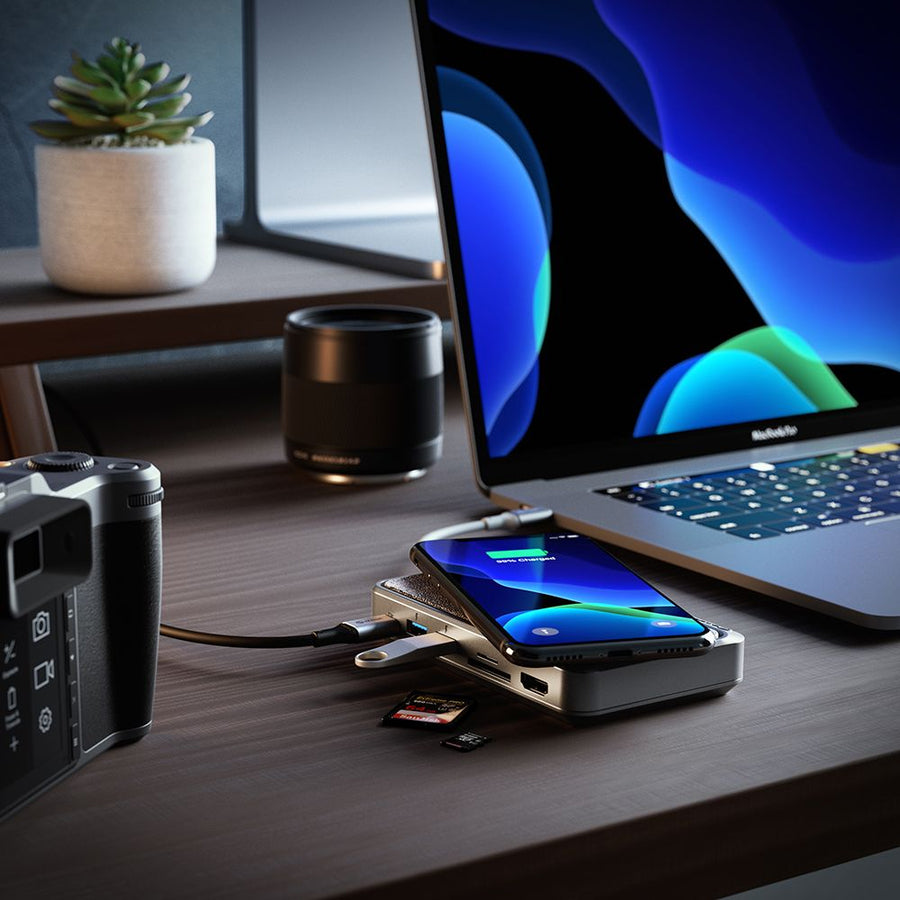 Alogic Dock Wave USB Type C Docking Station for Smartphone, Notebook - 60 W