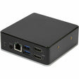 V7 UCDDS1080P USB Type C Docking Station for Desktop PC - Charging Capability - 100 W - Black
