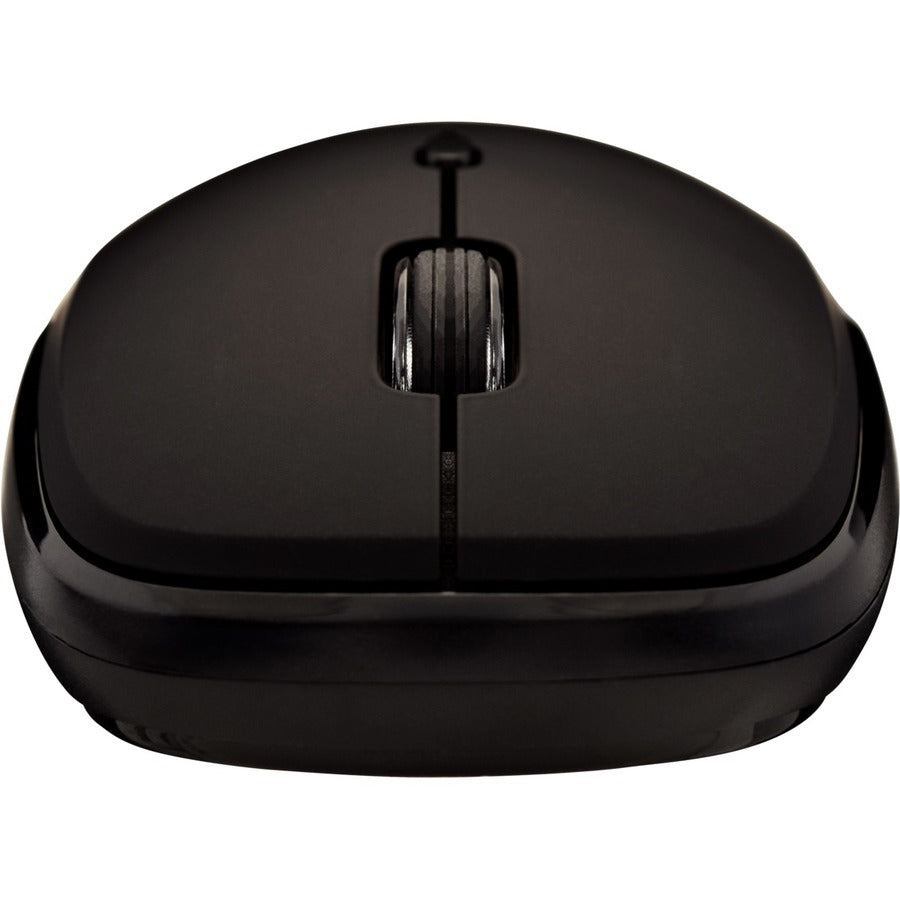 V7 MW550BT Mouse - Bluetooth - USB - 4 Button(s) - Black