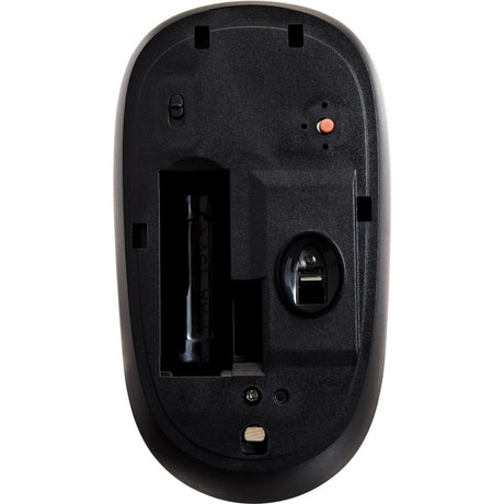 V7 MW550BT Mouse - Bluetooth - USB - 4 Button(s) - Black