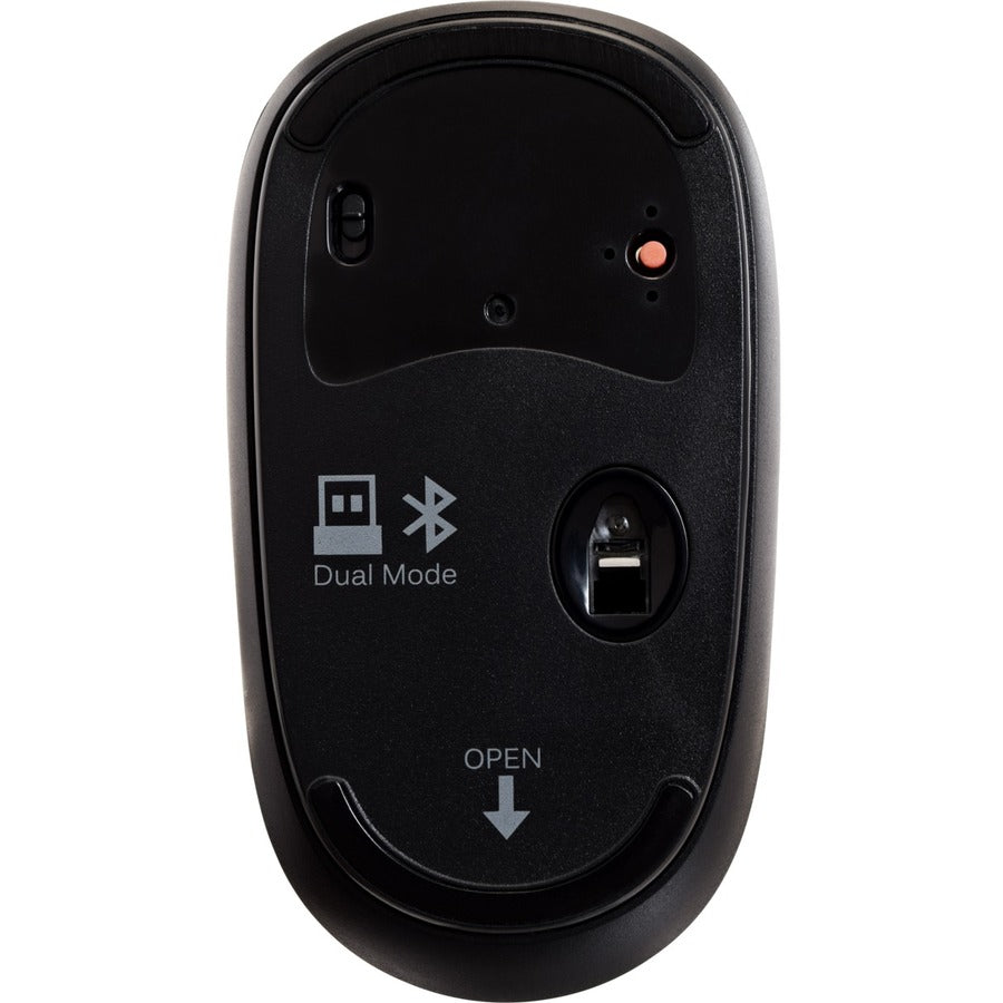 V7 MW550BT Mouse - Bluetooth - USB - 4 Button(s) - Black