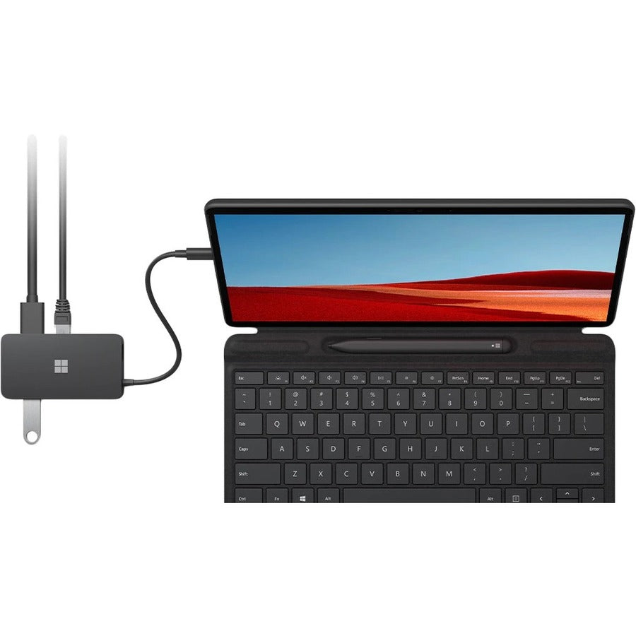Microsoft USB Type C Docking Station for Notebook - Black