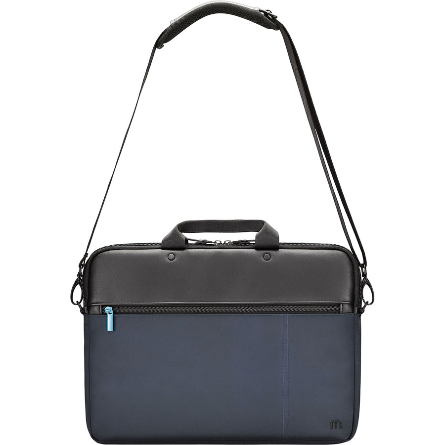 MOBILIS Executive Carrying Case (Briefcase) for 27.9 cm (11") to 35.6 cm (14") Notebook - Navy Blue, Black