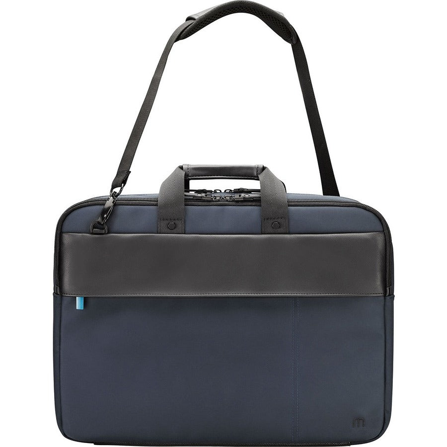 MOBILIS Executive Carrying Case (Briefcase) for 35.6 cm (14") to 40.6 cm (16") Notebook - Navy Blue, Black