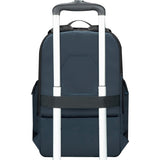 MOBILIS Executive Carrying Case (Backpack) for 35.6 cm (14") to 40.6 cm (16") Notebook, Tablet PC, Cellular Phone, Bottle, Power Bank, Cable, Accessories - Navy Blue, Black