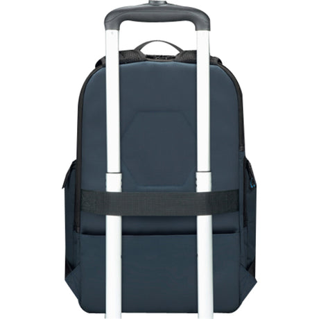 MOBILIS Executive Carrying Case (Backpack) for 35.6 cm (14") to 40.6 cm (16") Notebook, Tablet PC, Cellular Phone, Bottle, Power Bank, Cable, Accessories - Navy Blue, Black