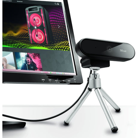 Trust Tyro Webcam - 30 fps - Black, Silver - USB 2.0
