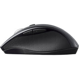 Logitech Marathon M705 Mouse - Radio Frequency - USB - Optical - 7 Button(s) - Charcoal