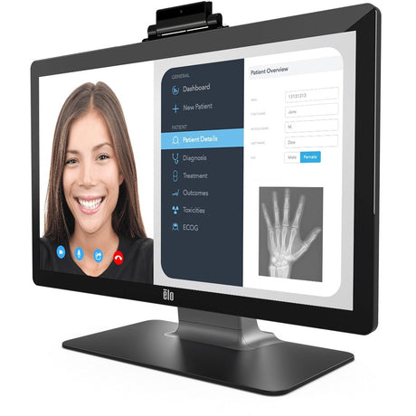 Elo Edge Connect Webcam - 8 Megapixel - Black - USB 2.0