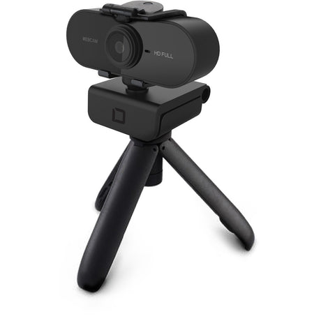 Dicota Webcam - Black - USB 2.0