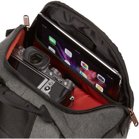 Case Logic Era Carrying Case (Backpack) for 26.7 cm (10.5") DSLR Camera, Notebook, Drone - Obsidian