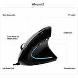 Adesso iMouse E1 Mouse - USB - Optical - 6 Button(s) - Glossy Black