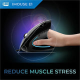 Adesso iMouse E1 Mouse - USB - Optical - 6 Button(s) - Glossy Black