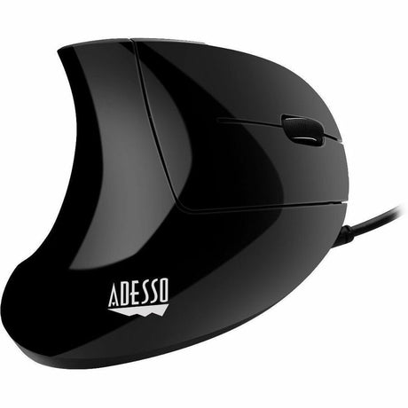 Adesso iMouse E1 Mouse - USB - Optical - 6 Button(s) - Glossy Black