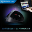 Adesso iMouse E30 Mouse - Radio Frequency - USB - Optical - 6 Button(s) - Black