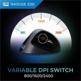 Adesso iMouse E30 Mouse - Radio Frequency - USB - Optical - 6 Button(s) - Black
