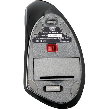 Adesso iMouse E90 Mouse - Radio Frequency - USB Type A - Optical - 6 Button(s) - Black
