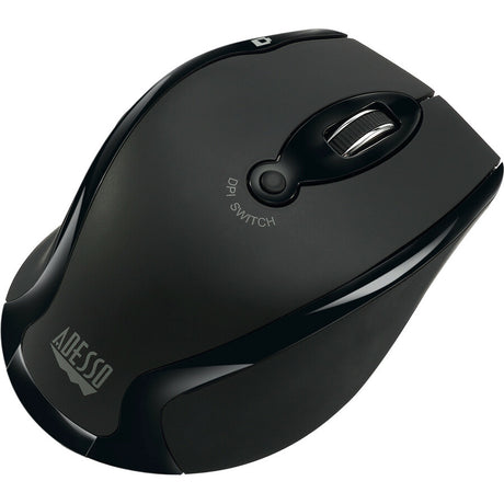 Adesso iMouse M20B Mouse - Radio Frequency - USB - Optical - 6 Button(s) - Black